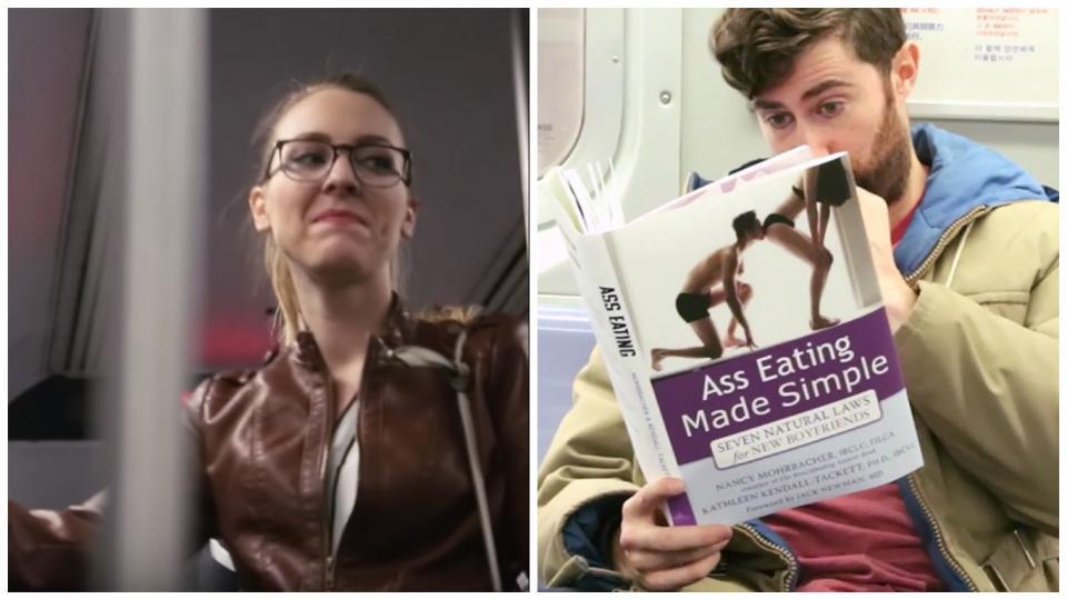 Kdo by si cestu metrem nezkrátil čtením opravdu podobného manuálu k lízání řitního otvoru?